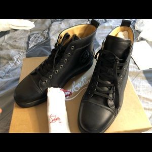 Christian Louboutin’s black high top